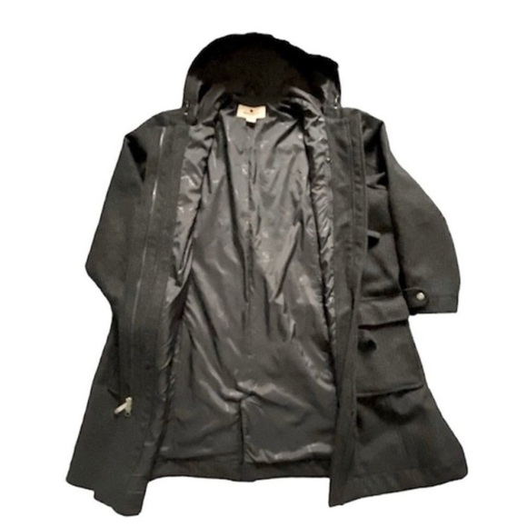 Woolrich Woman’s Grey Wool Blend Duffle Coat 2XL - Picture 4 of 12